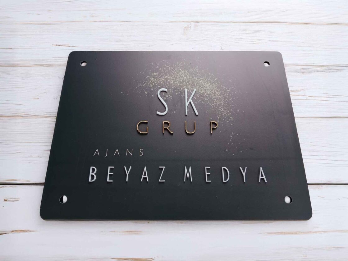 Ofis Giriş Tabelası – Plexart